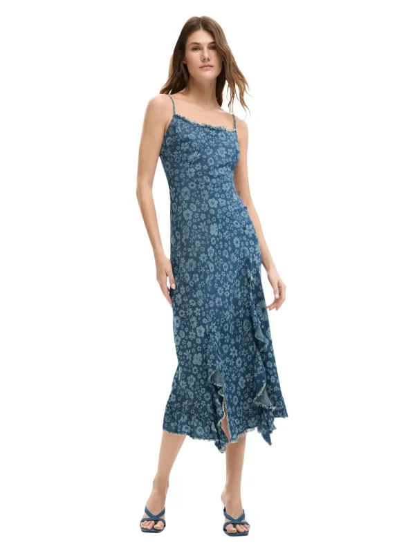 Desigual Damen Kleid Azurblau | online kaufen