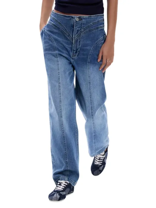 Desigual Damen Jeans Blau | online kaufen