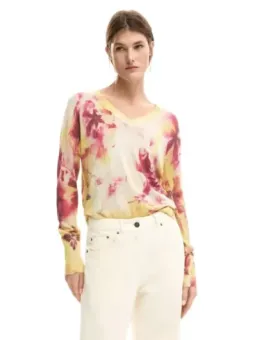 Desigual Damen Pullover Rosa mieten | Flex-Fashion Verleih