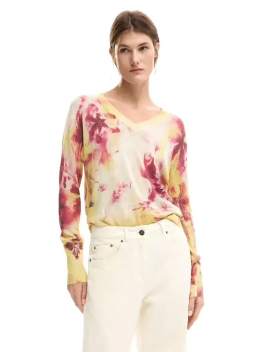 Desigual Damen Pullover Rosa | online kaufen