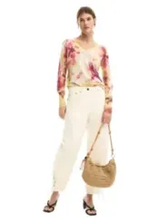 Desigual Damen Pullover Rosa | online kaufen