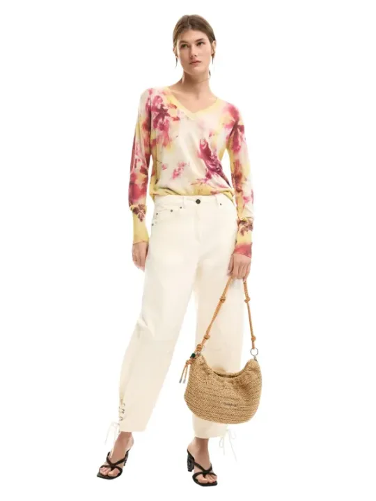 Desigual Damen Pullover Rosa | online kaufen