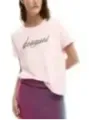 Desigual Damen T-Shirt Rosa | online kaufen