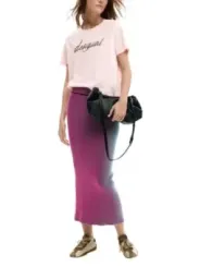 Desigual Damen T-Shirt Rosa | online kaufen