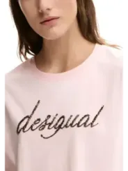 Desigual Damen T-Shirt Rosa | online kaufen