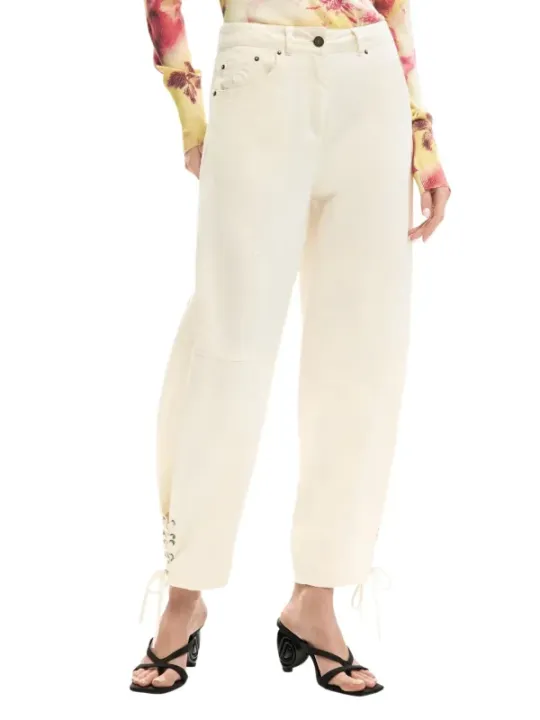 Desigual Damen Hose Beige | online kaufen