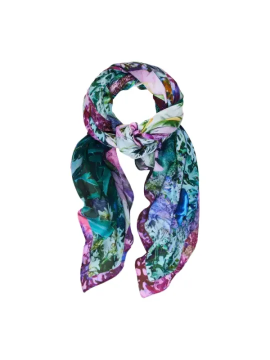 Desigual Damen Halstuch Azurblau | online kaufen