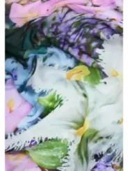 Desigual Damen Halstuch Azurblau | online kaufen