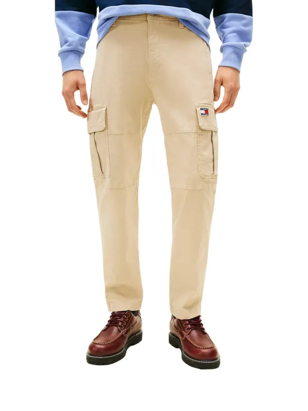 Tommy Hilfiger Jeans Herren Hose Beige | online kaufen
