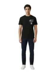 Tommy Hilfiger Jeans Herren T-Shirt Schwarz | online kaufen