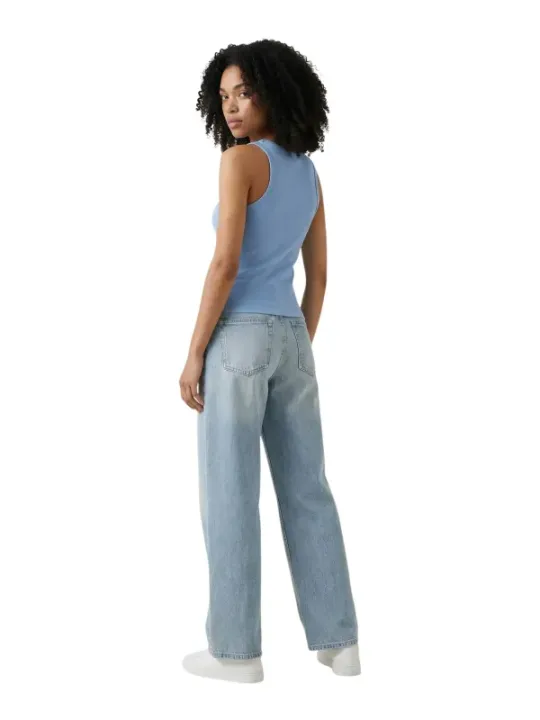 Calvin Klein Jeans Damen Tank-Tops Azurblau | online kaufen