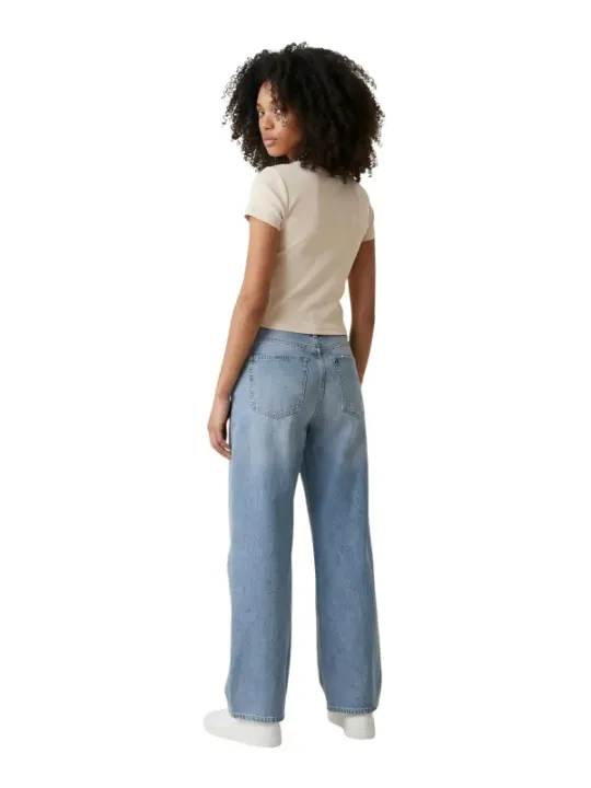 Calvin Klein Jeans Damen T-Shirt Beige | online kaufen