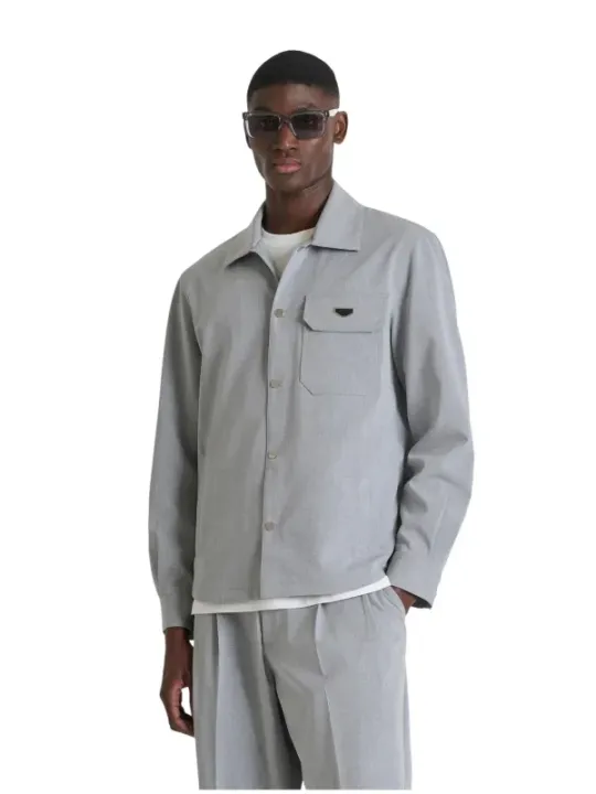 Antony Morato Herren Hemd Grau | online kaufen