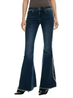 Desigual Damen Jeans Blau mieten - Flex-Fashion Verleih-Shop