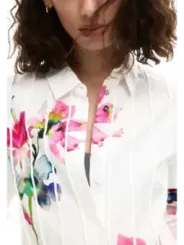 Desigual Damen Hemd Weiß | online kaufen