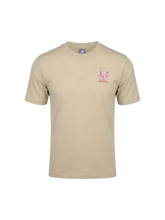 New Balance Herren T-Shirt Beige | online kaufen