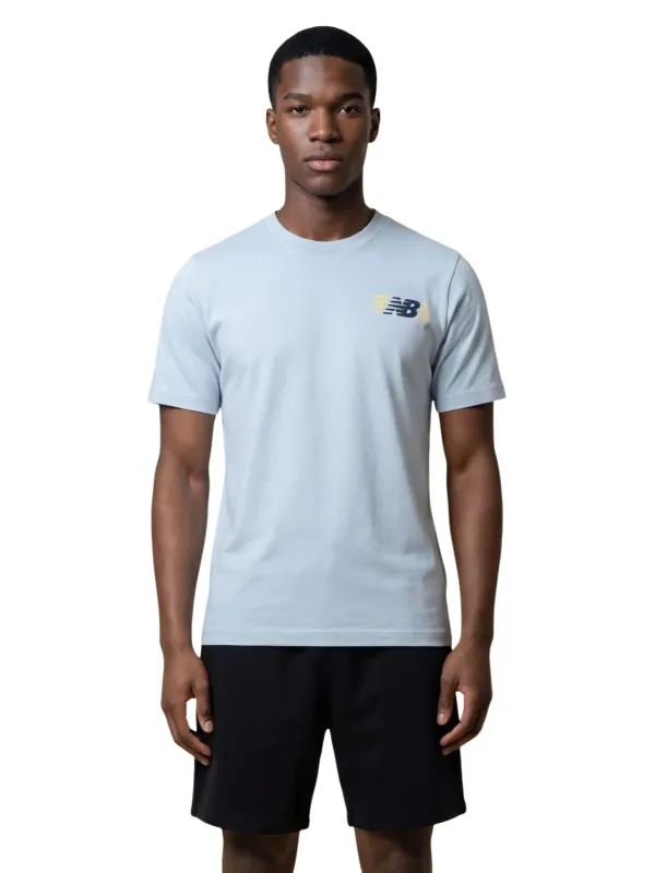 New Balance Herren T-Shirt Azurblau | online kaufen