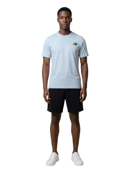 New Balance Herren T-Shirt Azurblau | online kaufen