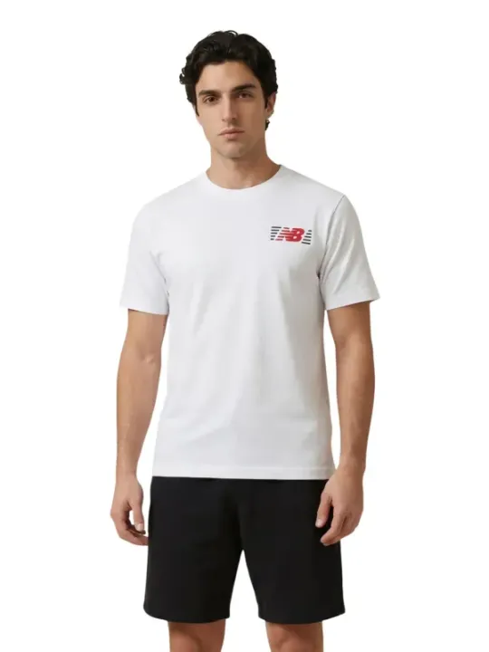 New Balance Herren T-Shirt Weiß | online kaufen