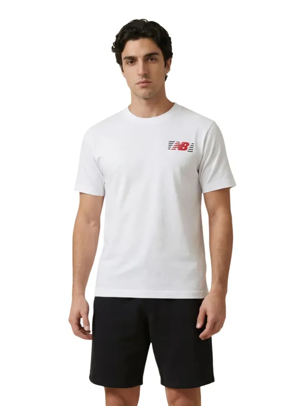 New Balance Herren T-Shirt Weiß | online kaufen