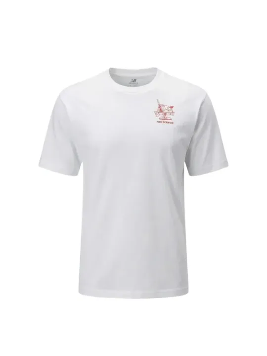 New Balance Herren T-Shirt Weiß | online kaufen