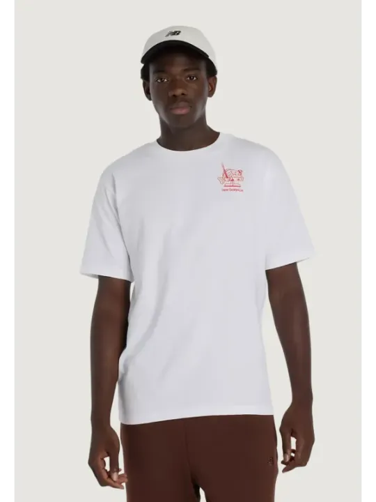 New Balance Herren T-Shirt Weiß | online kaufen
