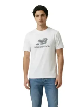New Balance Herren T-Shirt Weiß mieten | Flex-Fashion Verleih
