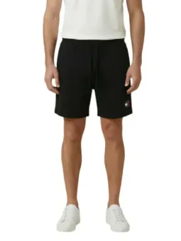 Schwarze Tommy Hilfiger Jeans-Bermudas für Herren mieten