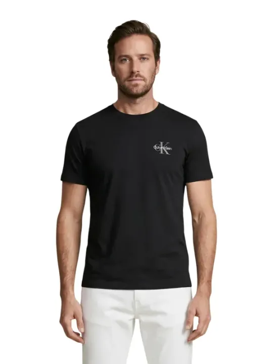 Calvin Klein Jeans Herren T-Shirt Schwarz | online kaufen