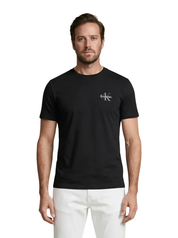 Calvin Klein Jeans Herren T-Shirt Schwarz | online kaufen
