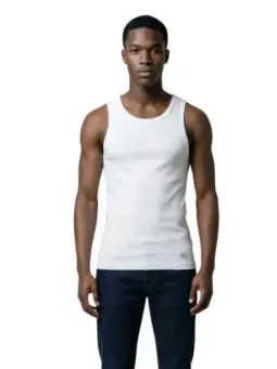 Calvin Klein Damen Tanktops Weiß mieten | Flex-Fashion