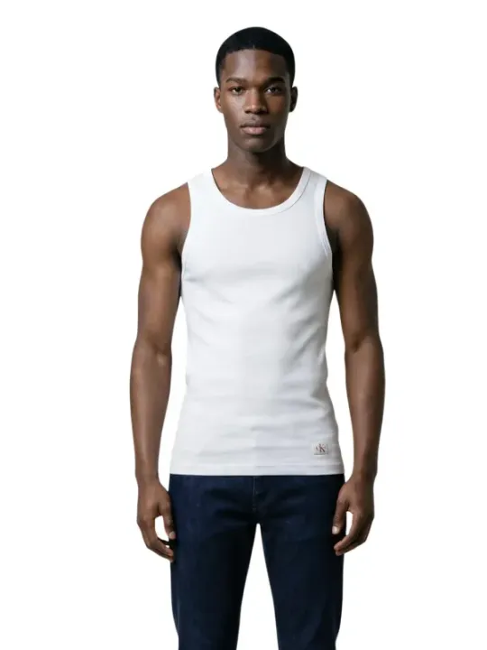 Calvin Klein Jeans Damen Tank-Tops Weiß | online kaufen