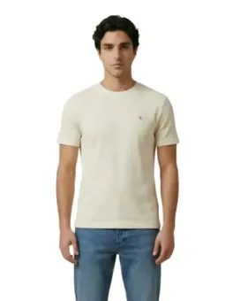 Calvin Klein Herren T-Shirt Beige mieten | Flex-Fashion