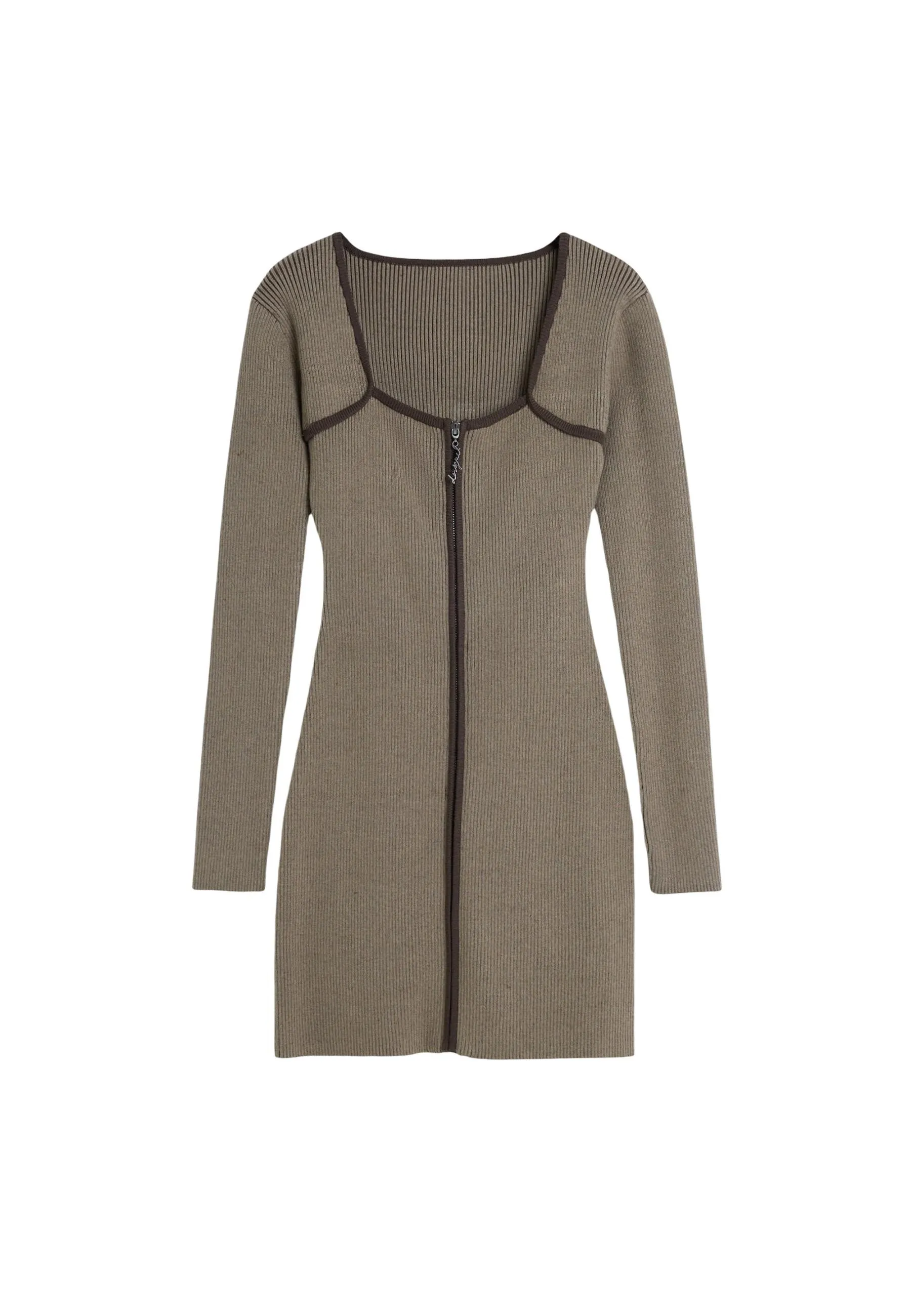Desigual Damen Kleid Braun 504180