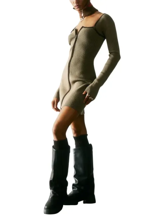 Desigual Damen Kleid Braun | online kaufen