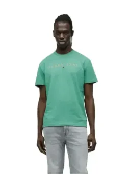 Tommy Hilfiger Jeans Herren T-Shirt Grün | online kaufen