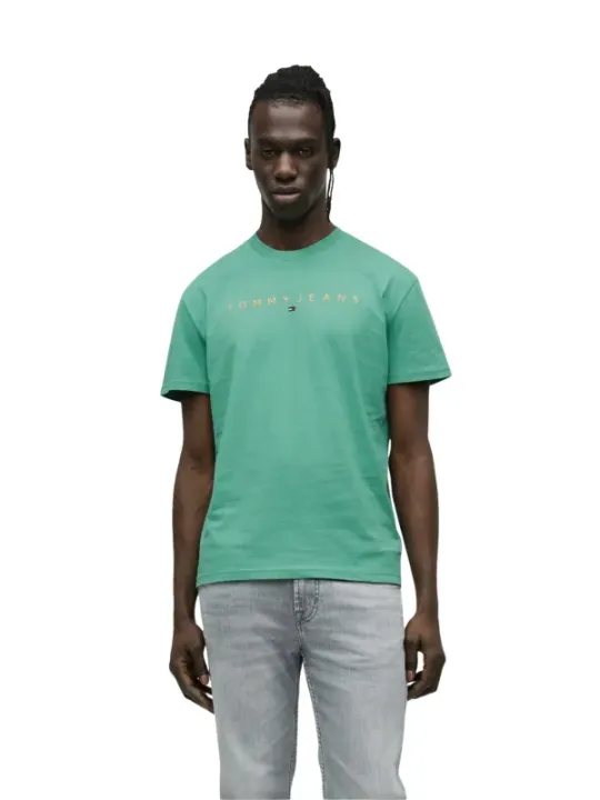 Tommy Hilfiger Jeans Herren T-Shirt Grün | online kaufen