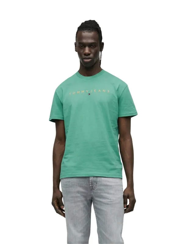Tommy Hilfiger Jeans Herren T-Shirt Grün | online kaufen