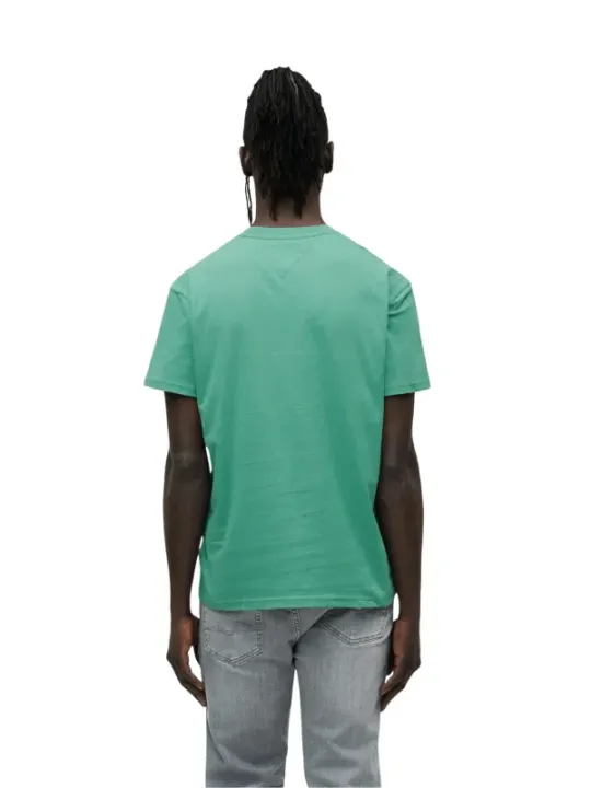Tommy Hilfiger Jeans Herren T-Shirt Grün | online kaufen