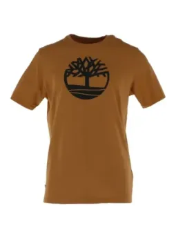 Miete Timberland Herren T-Shirt Kamelhaar für Frühling/Sommer