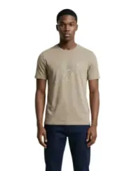 Guess Herren T-Shirt Beige | online kaufen