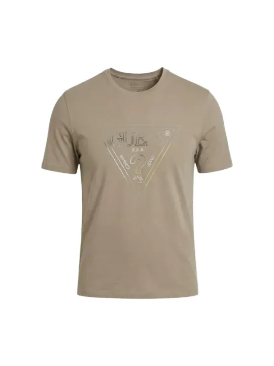 Guess Herren T-Shirt Beige | online kaufen