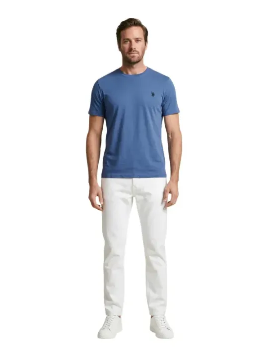 U.s. Polo Assn. Herren T-Shirt Azurblau | online kaufen