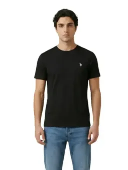U.s. Polo Assn. Herren T-Shirt Schwarz | online kaufen