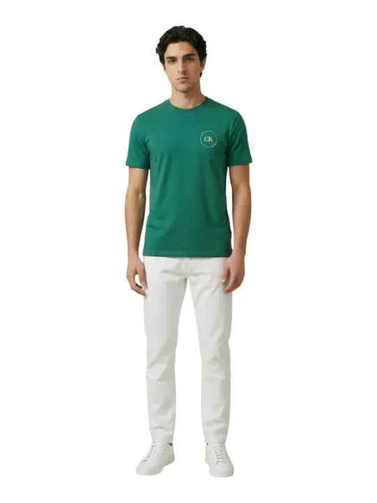 Calvin Klein Jeans Herren T-Shirt Grün | online kaufen