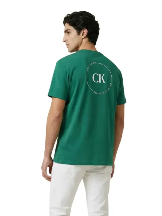 Calvin Klein Jeans Herren T-Shirt Grün | online kaufen