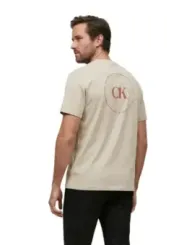 Calvin Klein Jeans Herren T-Shirt Beige | online kaufen