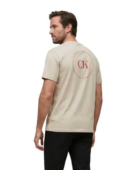Calvin Klein Jeans Herren T-Shirt Beige | online kaufen