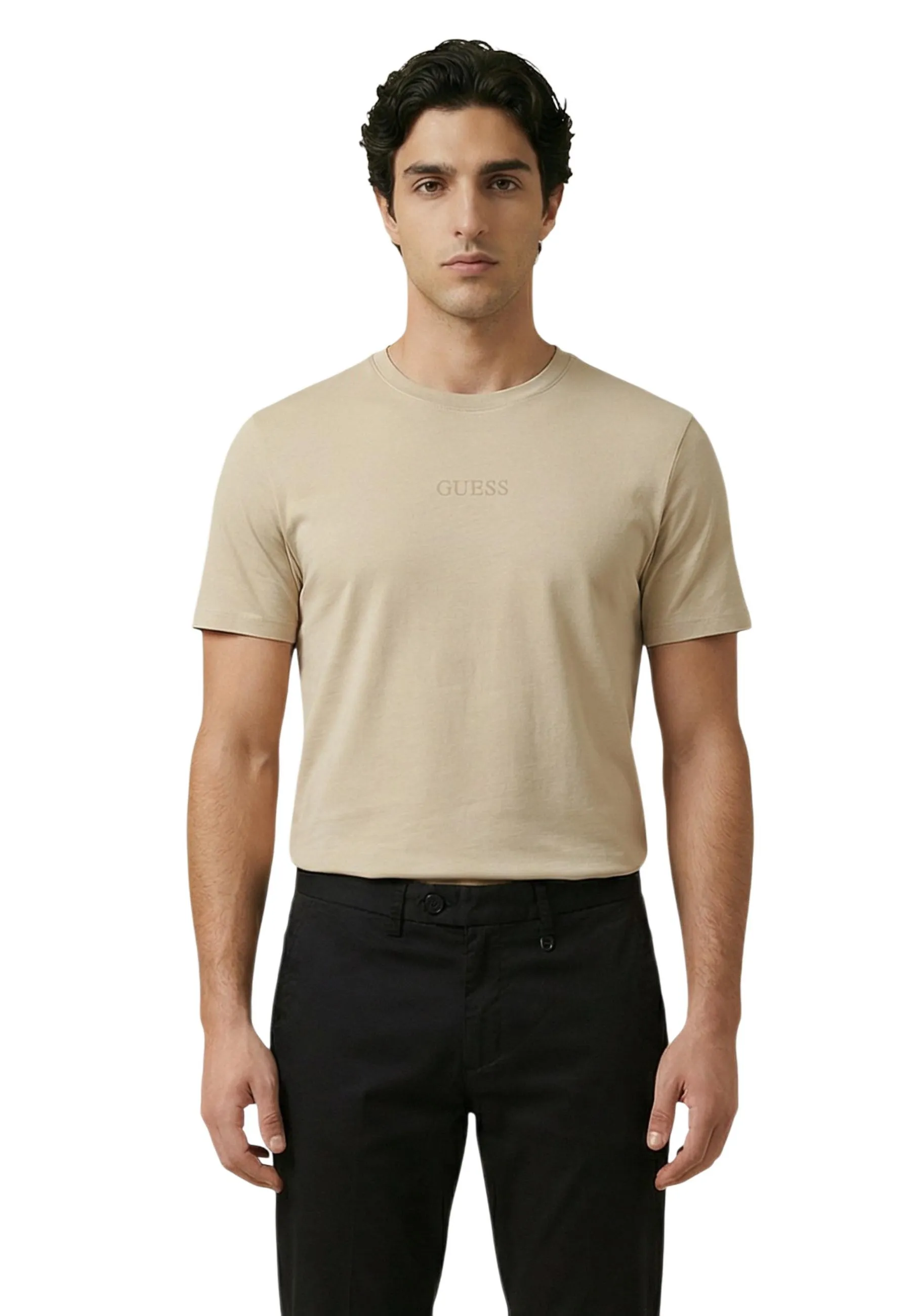 Guess Herren T-Shirt Beige 507849
