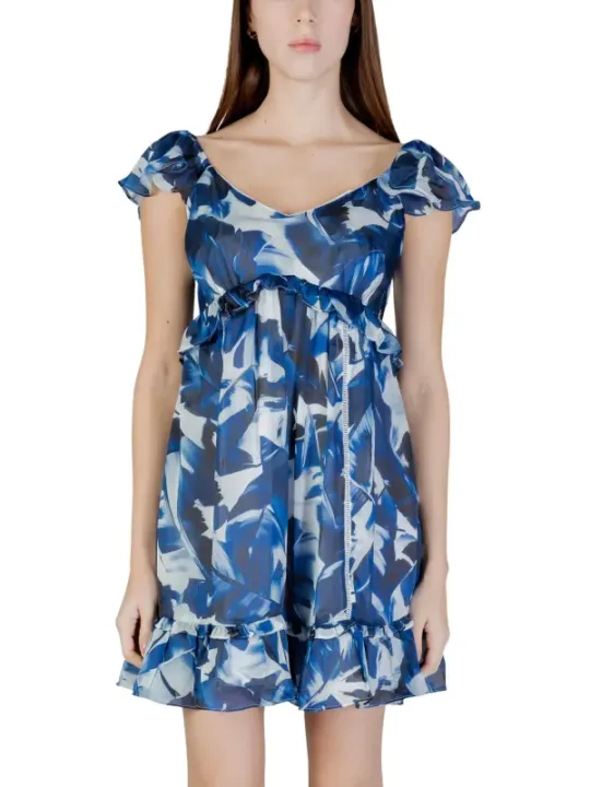 Guess Damen Kleid Blau | online kaufen